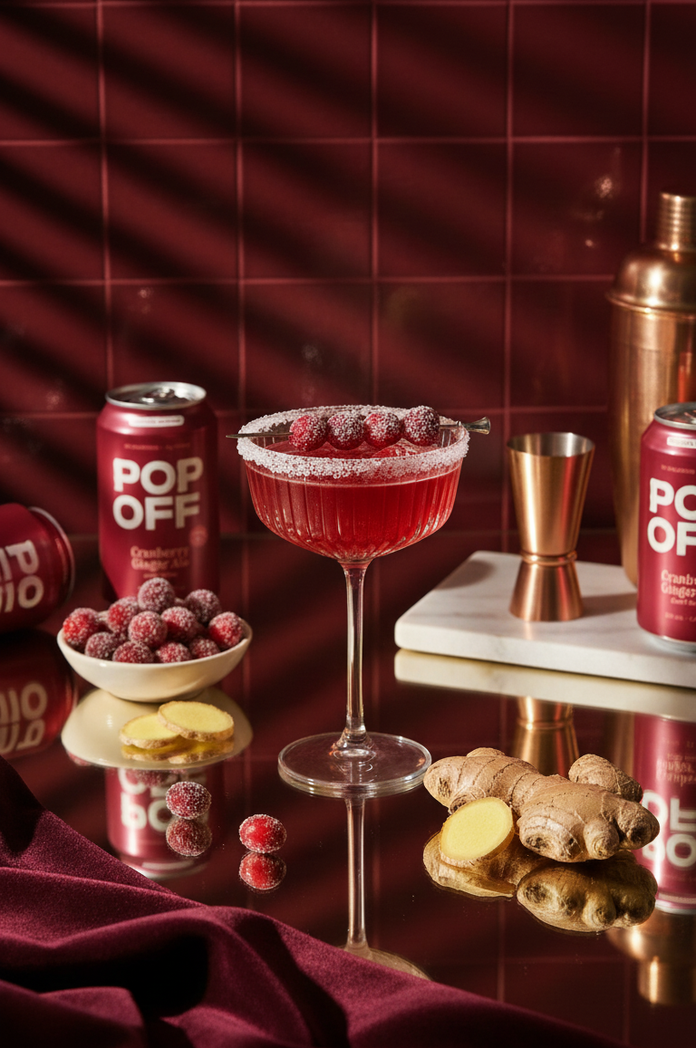 Cranberry Ginger Ale (Limited Edition) – Popoff